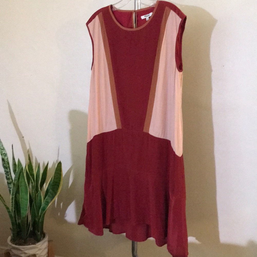 Silk Drop-waist Madewell Dress